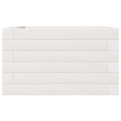 vidaXL Garden Planter White 40x40x23 cm Solid Wood Pine 5