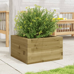 vidaXL Garden Planter 40x40x23 cm Impregnated Wood Pine 3