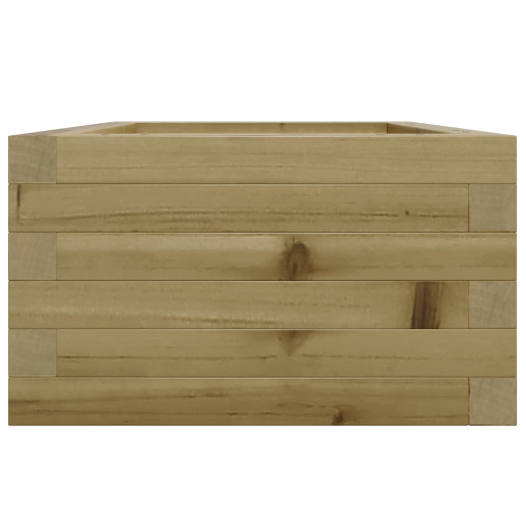 vidaXL Garden Planter 40x40x23 cm Impregnated Wood Pine 6