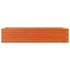 vidaXL Garden Planter Wax Brown 110x40x23 cm Solid Wood Pine 5