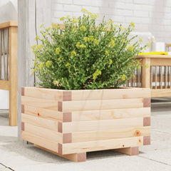 vidaXL Garden Planter 40x40x26.5 cm Solid Wood Pine 1