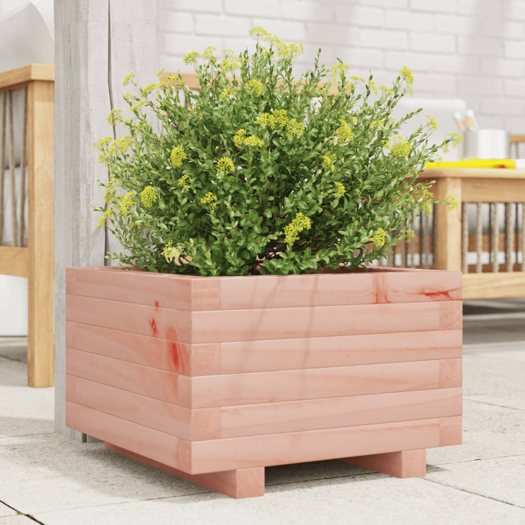 vidaXL Garden Planter 40x40x26.5 cm Solid Wood Douglas 1
