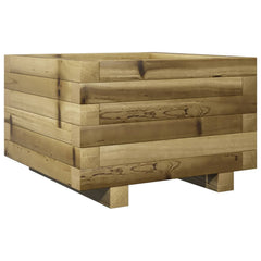 vidaXL Garden Planter 40x40x26.5 cm Impregnated Wood Pine 2