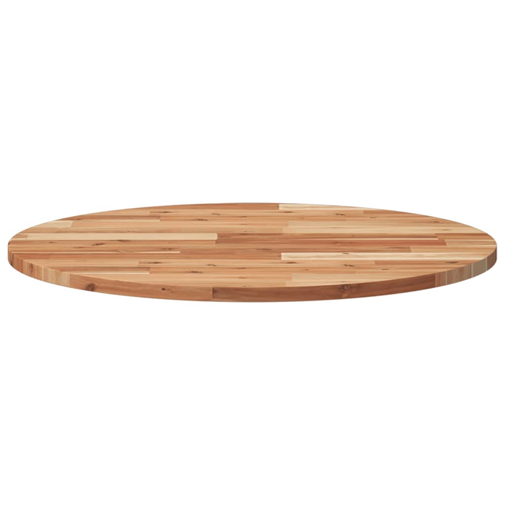 vidaXL Table Top Round Ø70x2 cm Solid Wood Acacia 4