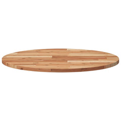 vidaXL Table Top Round Ø70x2 cm Solid Wood Acacia 4