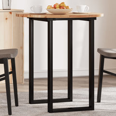 vidaXL Table Top Round Ø70x2 cm Solid Wood Acacia 1