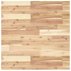vidaXL Table Top Square 70x70x2 cm Solid Wood Acacia 2