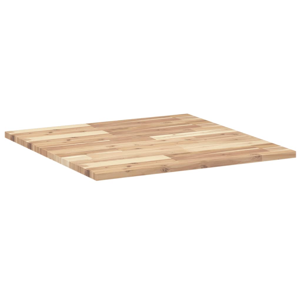 vidaXL Table Top Square 70x70x2 cm Solid Wood Acacia 5