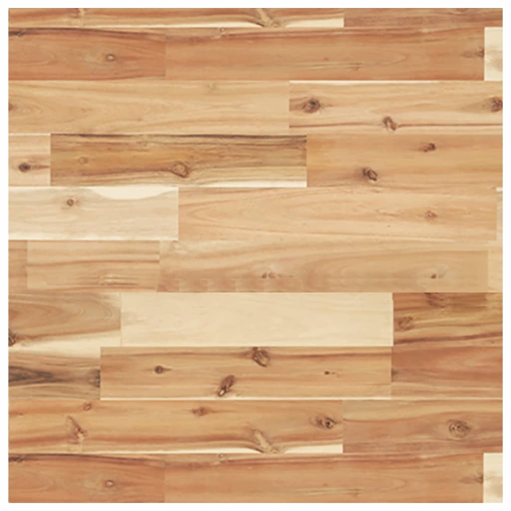 vidaXL Table Top Square 50x50x4 cm Solid Wood Acacia 2