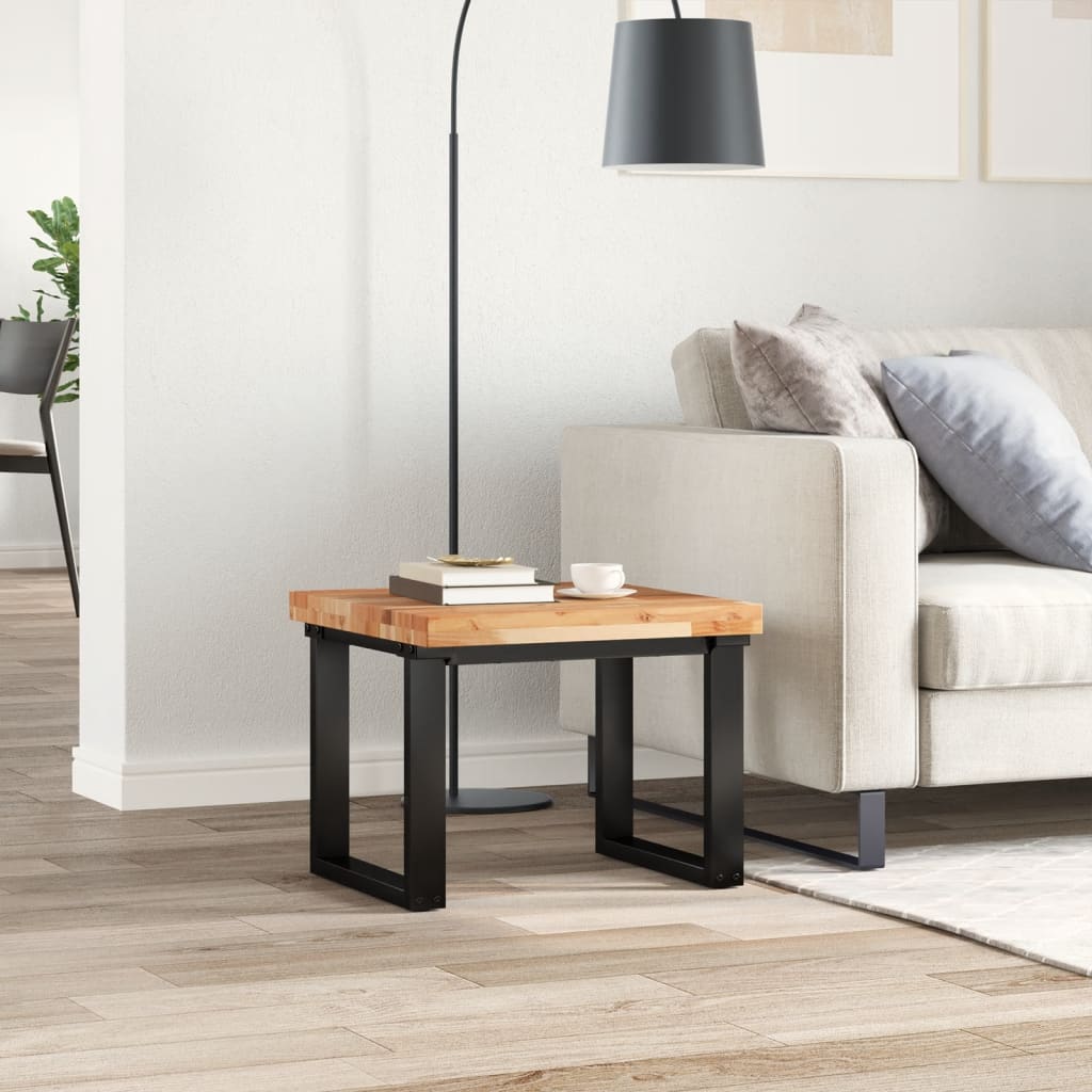 vidaXL Table Top Square 50x50x4 cm Solid Wood Acacia 3
