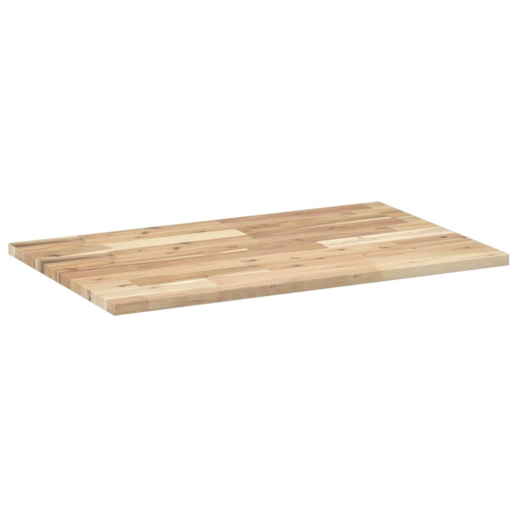 vidaXL Table Top Rectangular 60x50x2 cm Solid Wood Acacia 6
