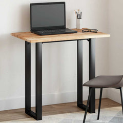 Table Top Rectangular Solid Wood Acacia Natural
