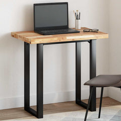 Table Top Rectangular Solid Wood Acacia Natural Height 4 cm 60 cm 50 cm