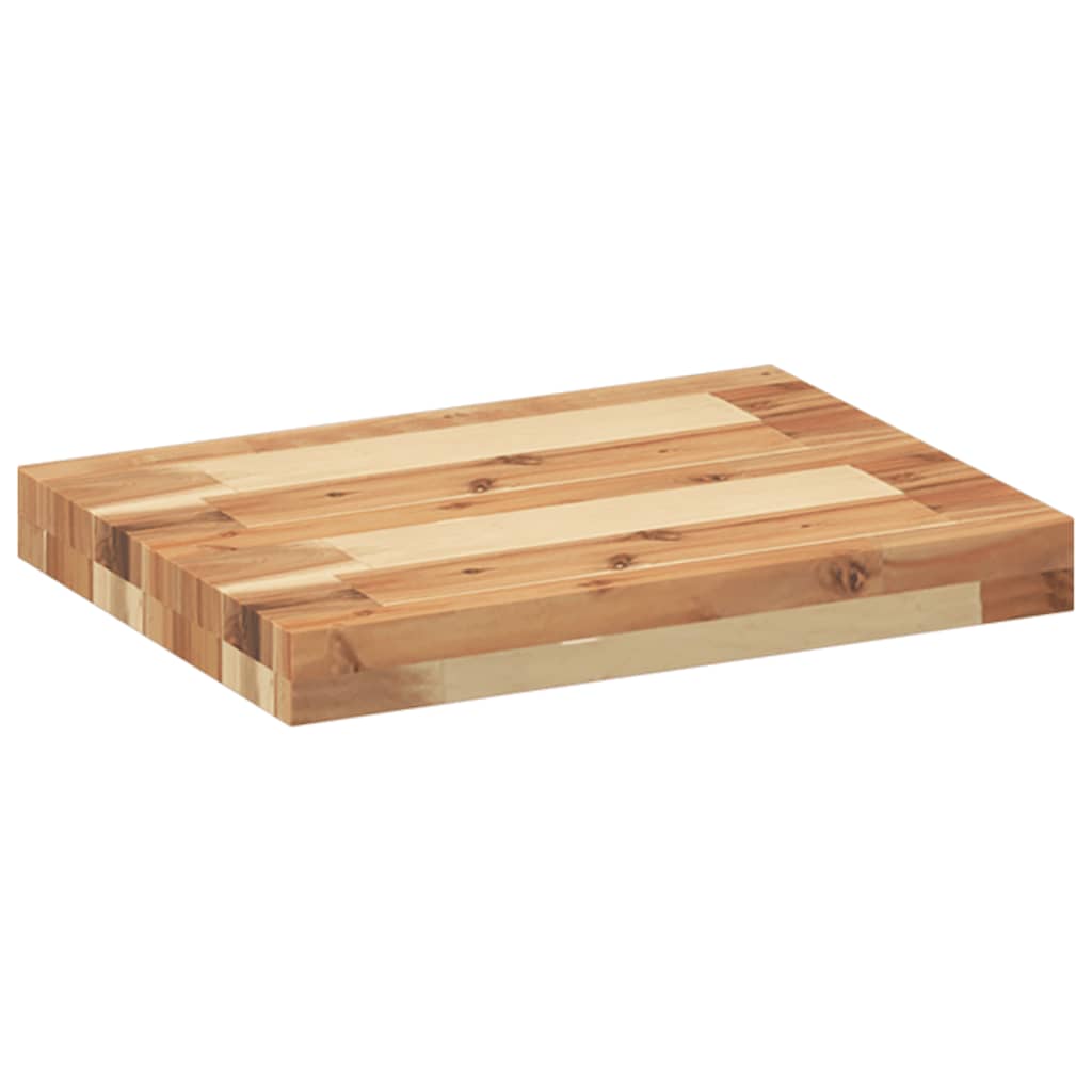 vidaXL Table Top 60x30x4 cm Rectangular Solid Wood Acacia 5