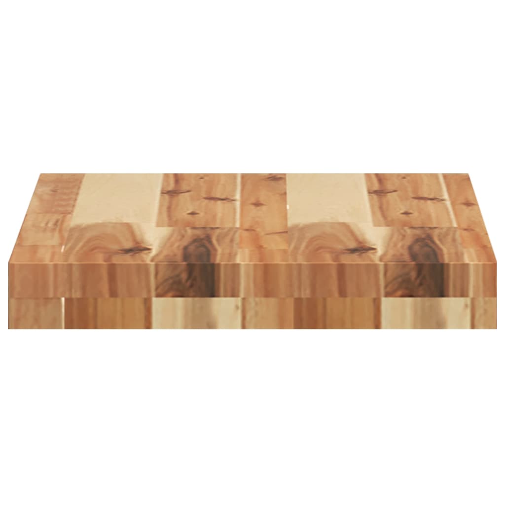vidaXL Table Top 60x30x4 cm Rectangular Solid Wood Acacia 6