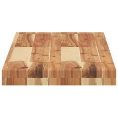 vidaXL Table Top 80x30x4 cm Rectangular Solid Wood Acacia 6