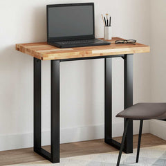 Table Top Rectangular Solid Wood Acacia Oil Finished Height 4 cm 60 cm 50 cm