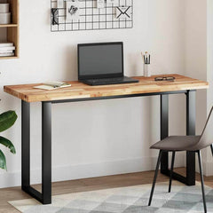 Table Top Rectangular Solid Wood Acacia Oil Finished Height 4 cm 120 cm 50 cm