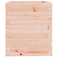 Garden Planter Solid Wood Douglas Stackable Natural Douglas 40 cm 46 cm 40 cm