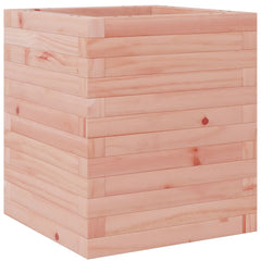 Garden Planter Solid Wood Douglas Stackable Natural Douglas 40 cm 46 cm 40 cm
