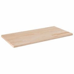 vidaXL Table Top 100x50x1.7 cm Rectangular Solid Wood Pine 4