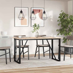 vidaXL Table Tops 3 pcs 80x47x1.7 cm Rectangular Solid Wood Pine 4