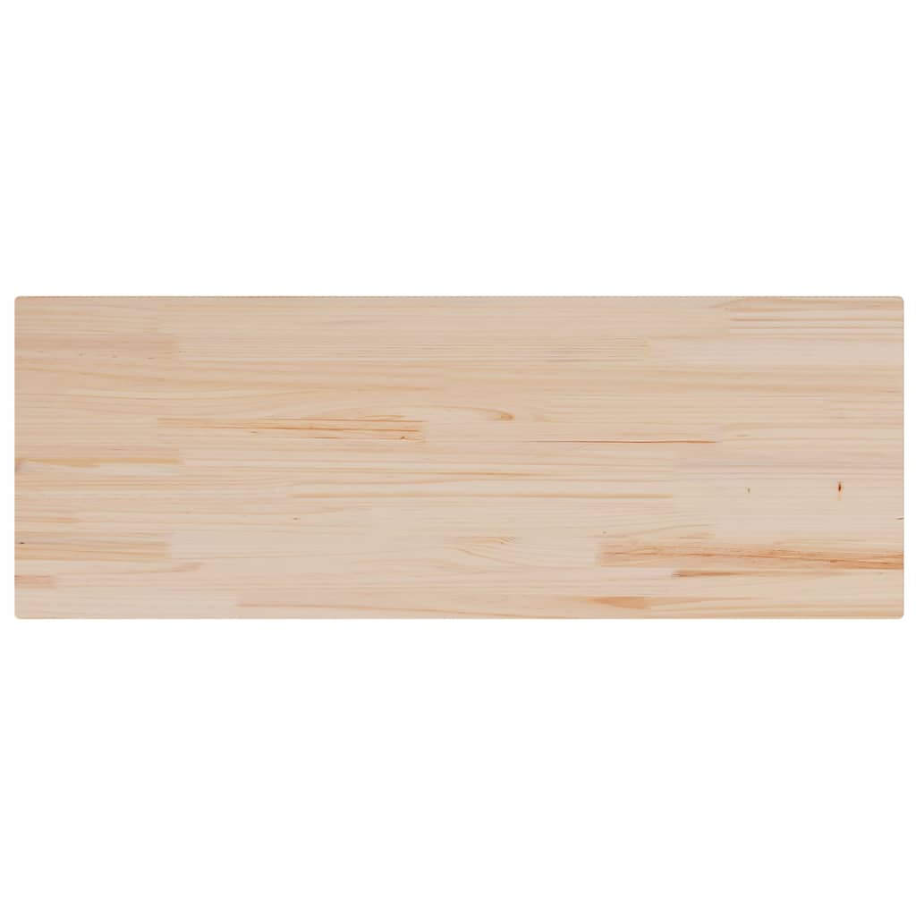 vidaXL Table Top 110x40x2.5 cm Rectangular Solid Wood Pine 2