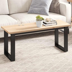 vidaXL Table Top 110x40x2.5 cm Rectangular Solid Wood Pine 1