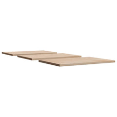 vidaXL Table Tops 3 pcs 80x47x2.5 cm Rectangular Solid Wood Pine 5