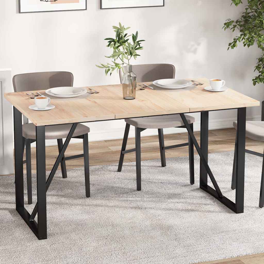 vidaXL Table Tops 3 pcs 80x47x2.5 cm Rectangular Solid Wood Pine 1