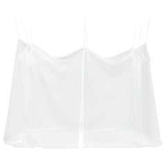 vidaXL Garden Mosquito Net Rectangular 220 mesh White Polyester 4