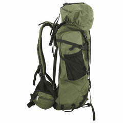 vidaXL Hiking Backpack Army Green 60 L Oxford Fabric 2