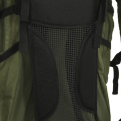 vidaXL Hiking Backpack Army Green 60 L Oxford Fabric 4