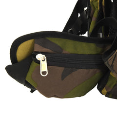 vidaXL Hiking Backpack Green Camouflage 80 L Oxford Fabric 5