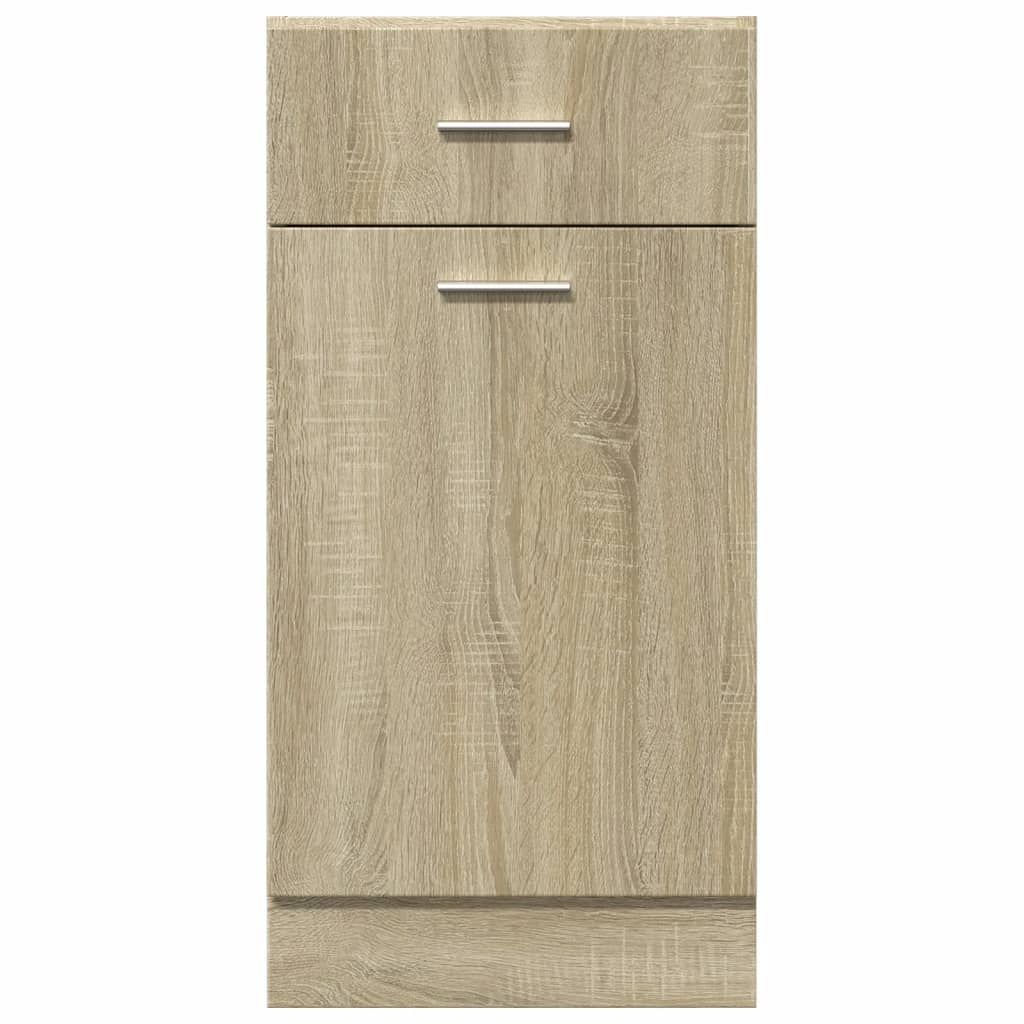 vidaXL Drawer Bottom Cabinet Lyon Sonoma Oak 40x46x81.5 cm Engineered Wood 6