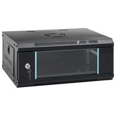 vidaXL 4U Wall Mounted Network Cabinet 19" IP20 53x40x21 cm 1