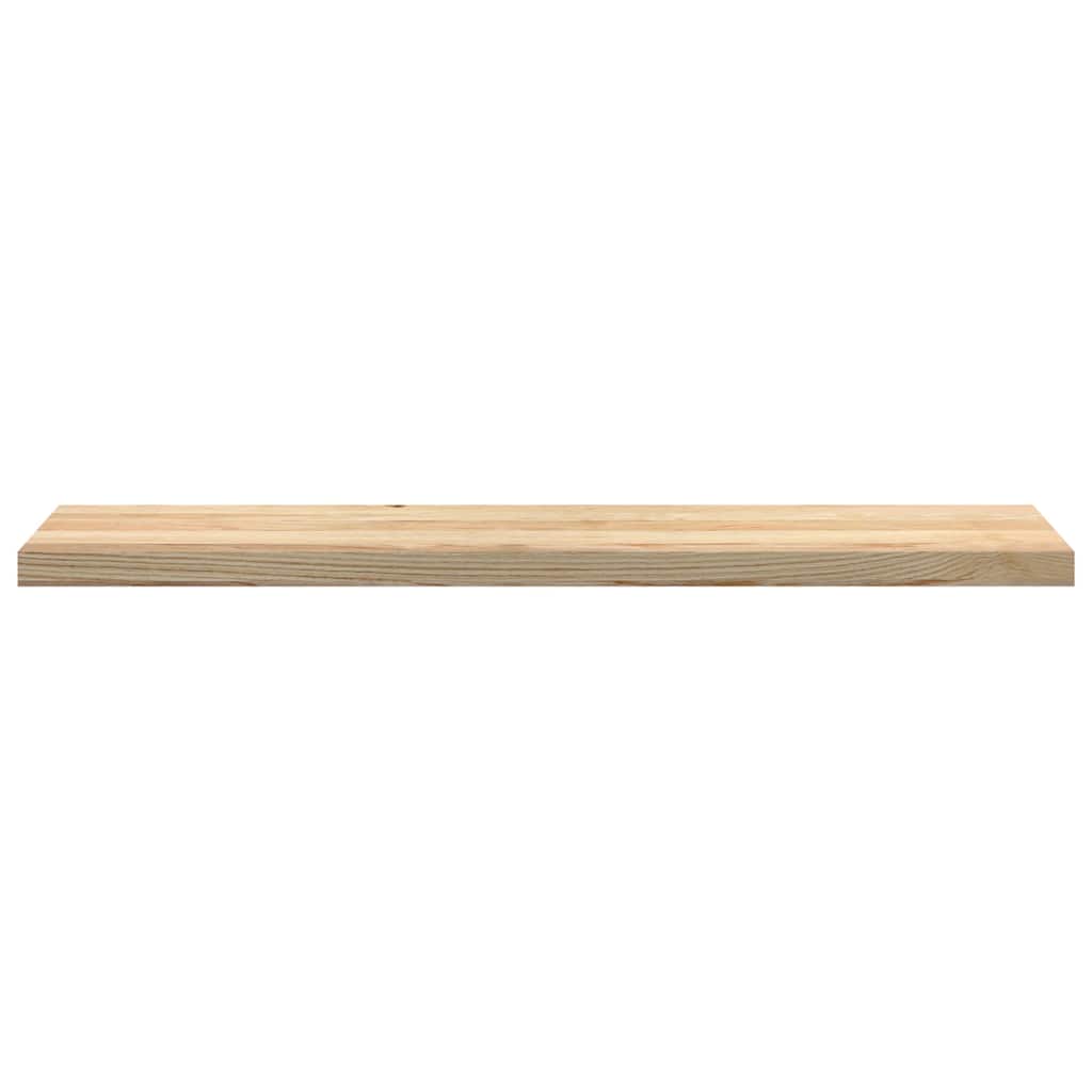 Stair Treads Untreated Solid Wood Oak Depth 25 cm 4 pcs Natural 120 cm