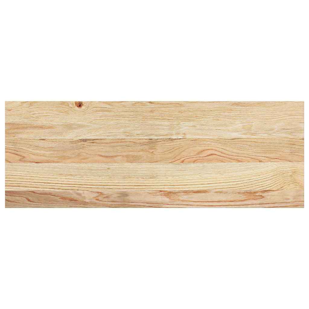 Stair Treads Untreated Solid Wood Oak Depth 30 cm 4 pcs Natural 70 cm
