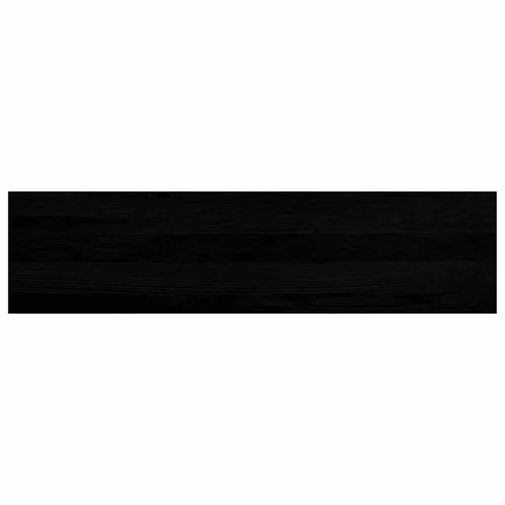 Stair Treads Brown Black Solid Wood Oak