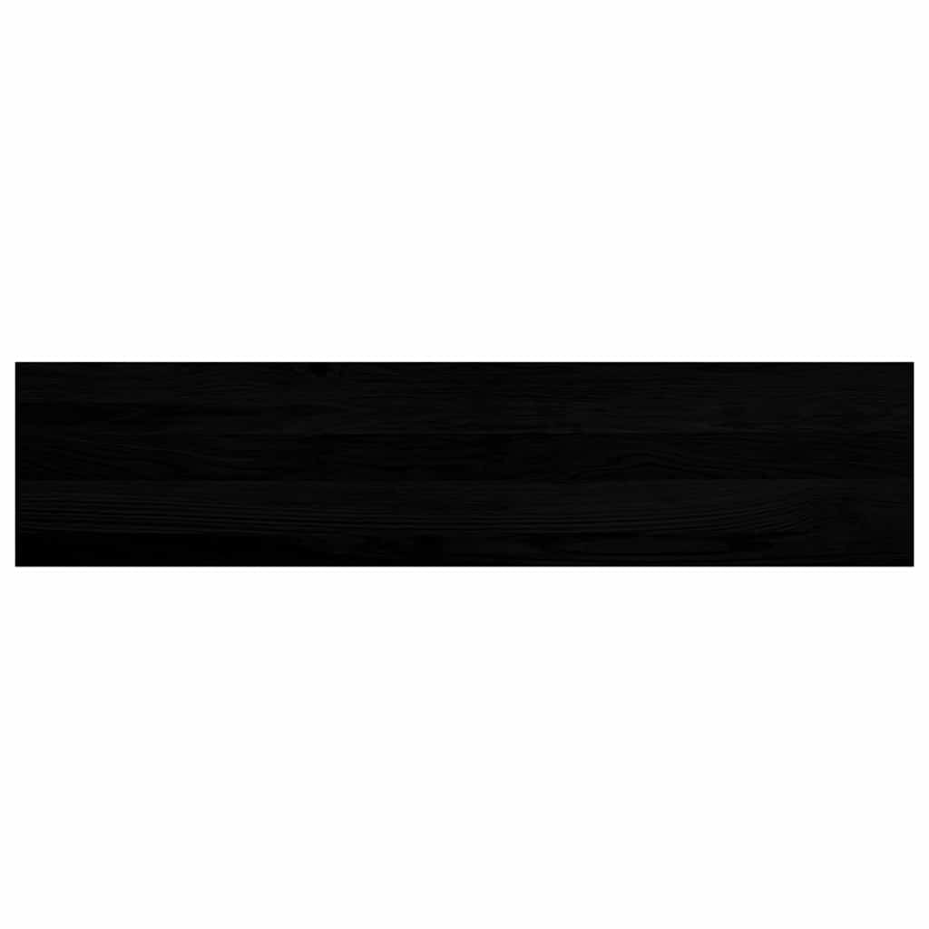 vidaXL Stair Treads 4 pcs Brown Black 110x30x2 cm Solid Wood Oak 4