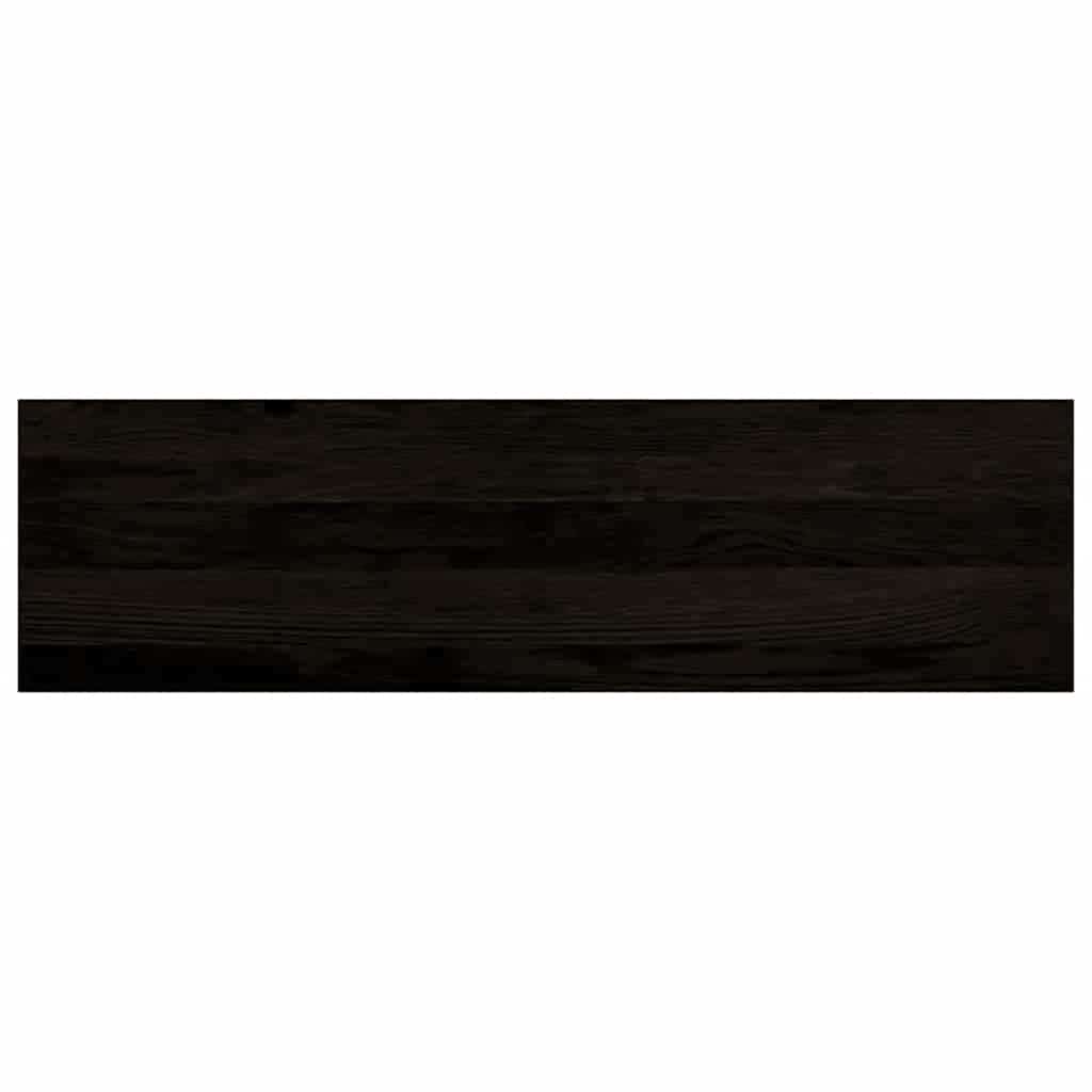 vidaXL Stair Treads 16 pcs Brown Black 90x25x2 cm Solid Wood Oak 4