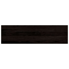 vidaXL Stair Treads 16 pcs Brown Black 90x30x2 cm Solid Wood Oak 4
