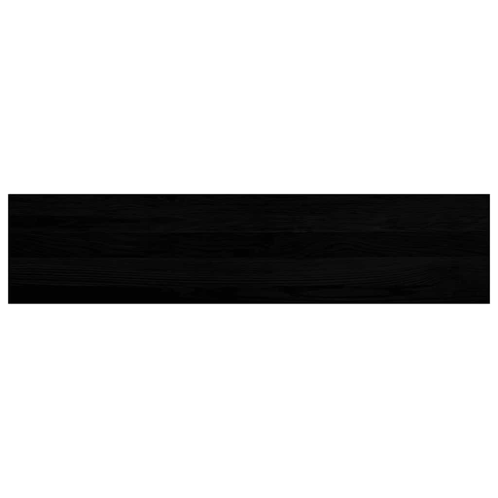 Stair Treads Brown Black Solid Wood Oak