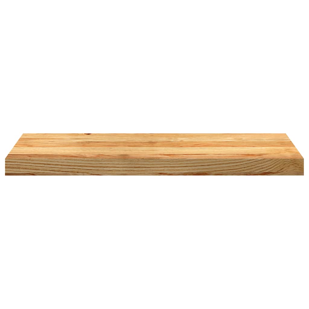 Stair Treads Solid Wood Oak Depth 30 cm 2 pcs Light Brown 70 cm