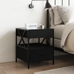 Bedside Table with Infinity LED