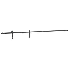 vidaXL Sliding Cabinet Door Kit 213 cm Carbon Steel 5