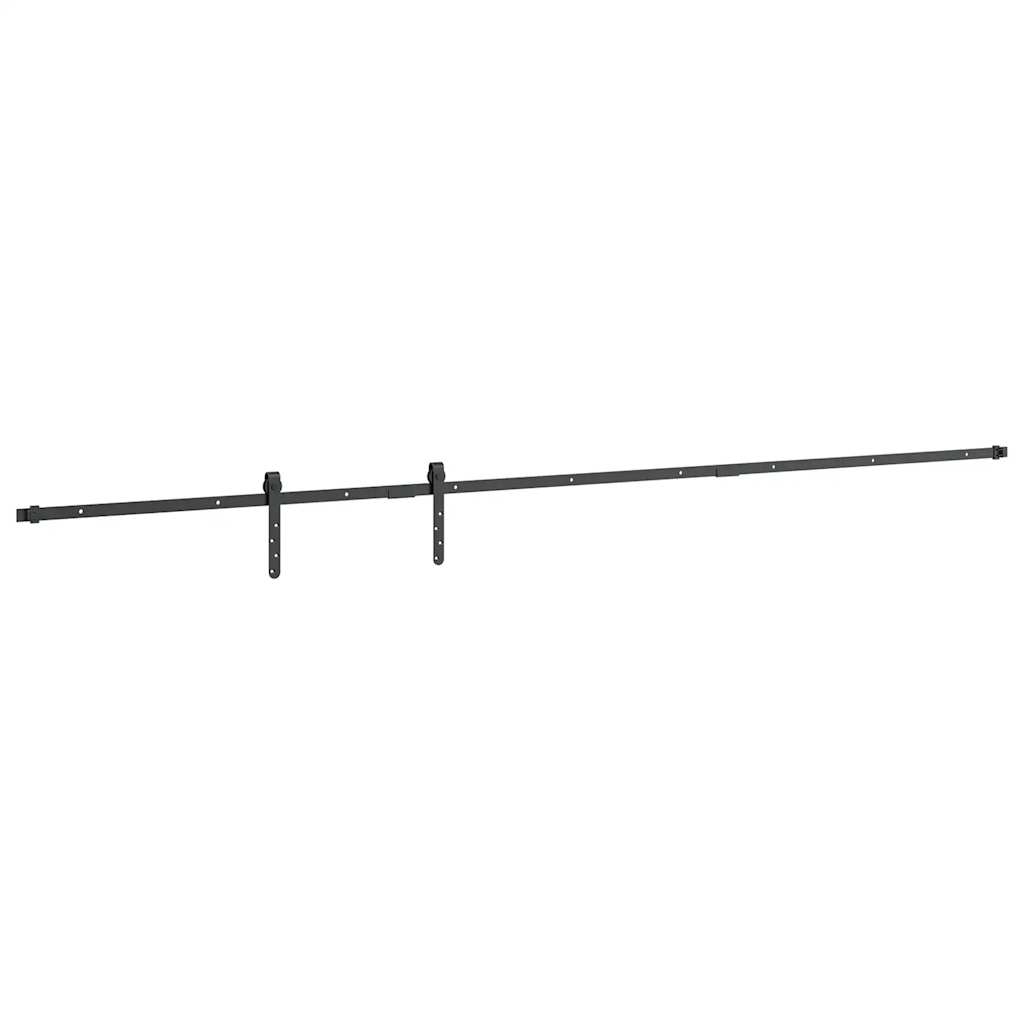 vidaXL Sliding Cabinet Door Kit 244 cm Carbon Steel 5