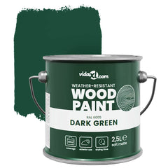 vidaXL Wood Paint Green 2.5 L Wall Print 5