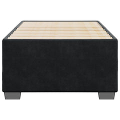 Bed Frame without Mattress Single Velvet Black 3FT Single
