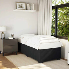 Bed Frame without Mattress Single Velvet Black